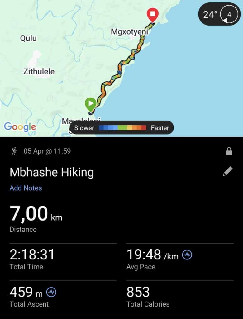 Hike Hole in the Wall to Wild Labanzi